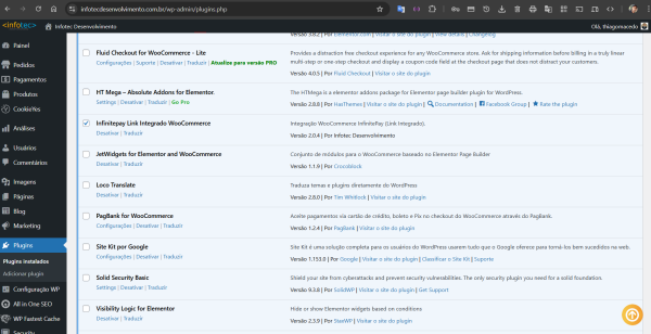 img 1 - plugin wp - Infinitepay Link Integrado WooCommerce
